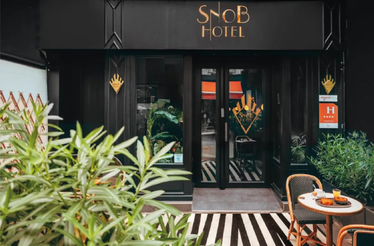 Snob Hotel - Entrée principale • frenchospitality